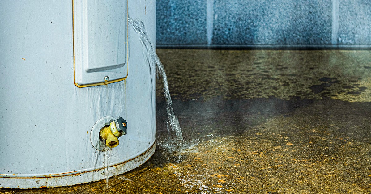 Water damage, water leak
